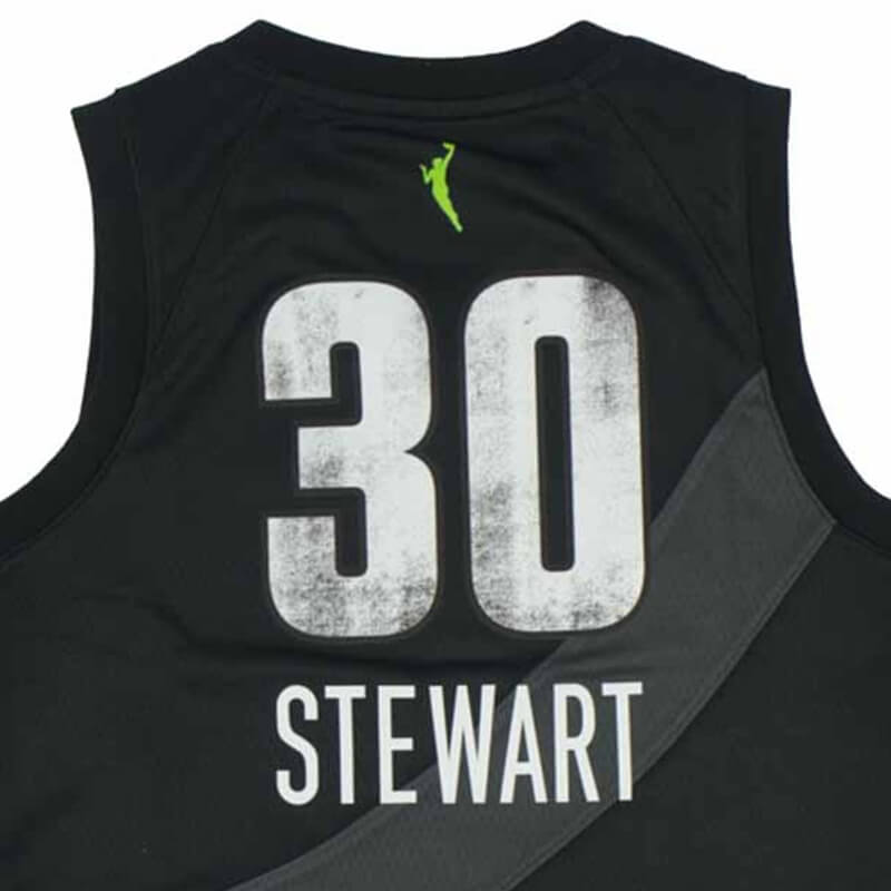 Nike Breanna Stewart Black Seattle Storm Rebel Edition Jersey