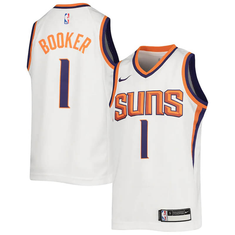 Nike Phoenix Suns City Edition Devin Booker Authentic Jersey Mens Small (40)