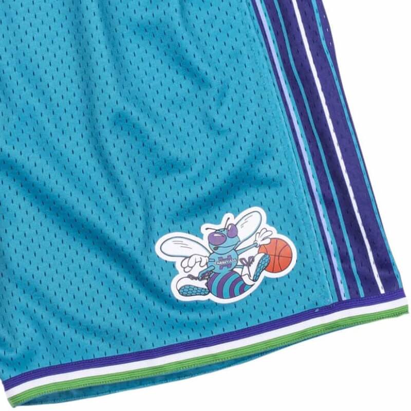 MITCHELL & NESS Hornets Basketball Shorts SMSHGS18491-CHOTEAL99