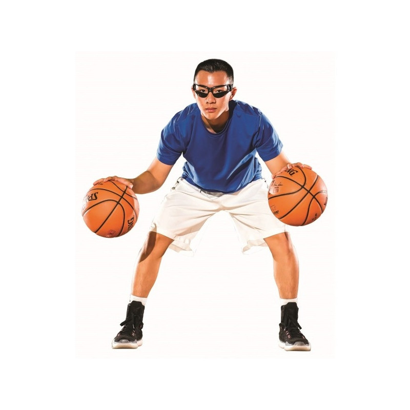 Black Spalding Dribble Goggles One Size 