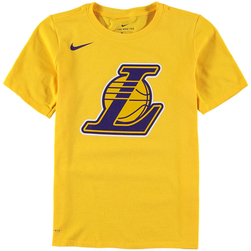 Buy Junior Los Angeles Lakers Nike Dry Logo T Shirt Nba T Shirt