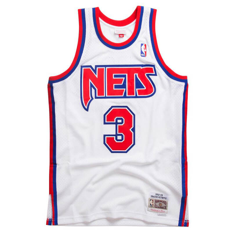 Drazen Petrovic New Jersey Nets 1992-93 