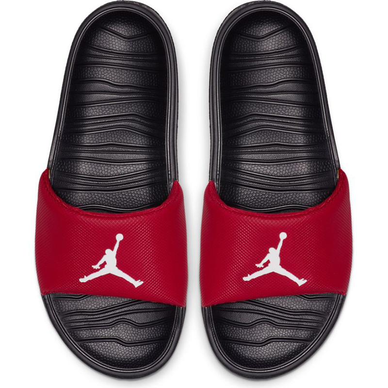 jordan red slides