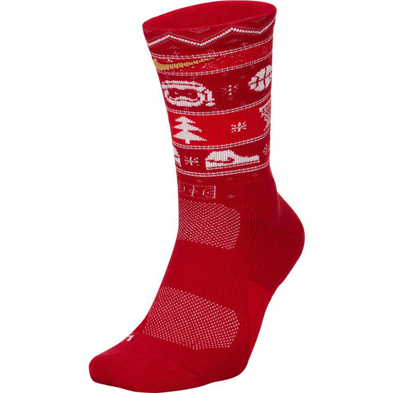 Buy Nike Elite Crew Christmas Red Socks
