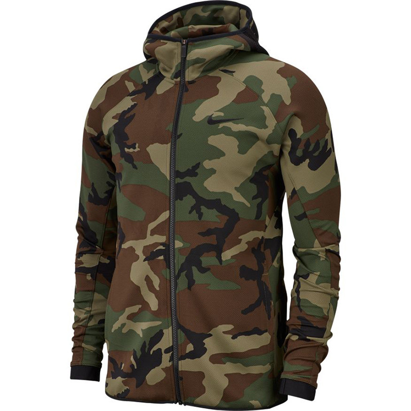 nike camo hoodie junior