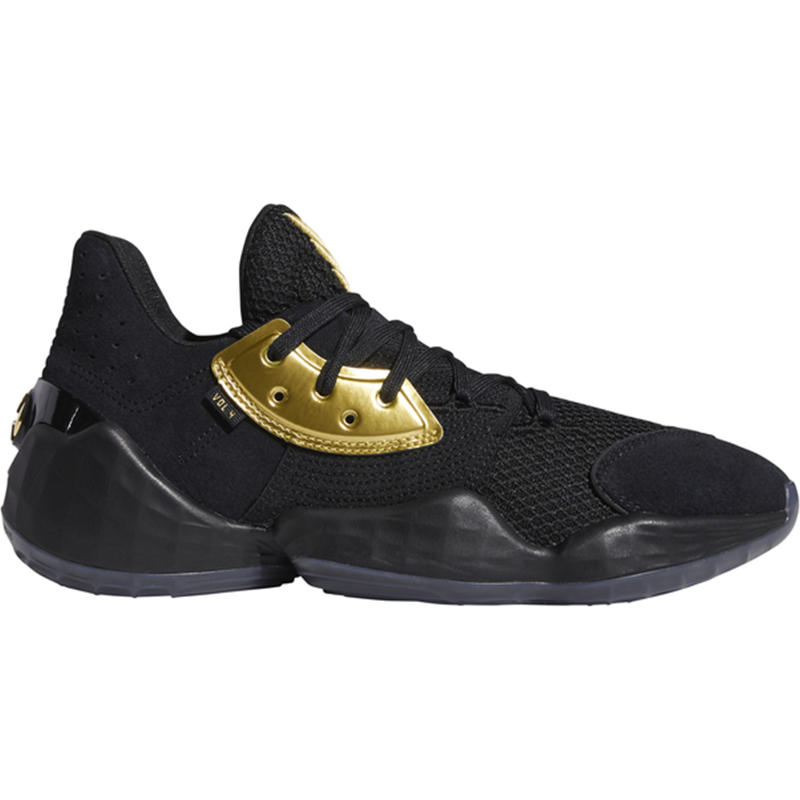black and gold basketball sneakers