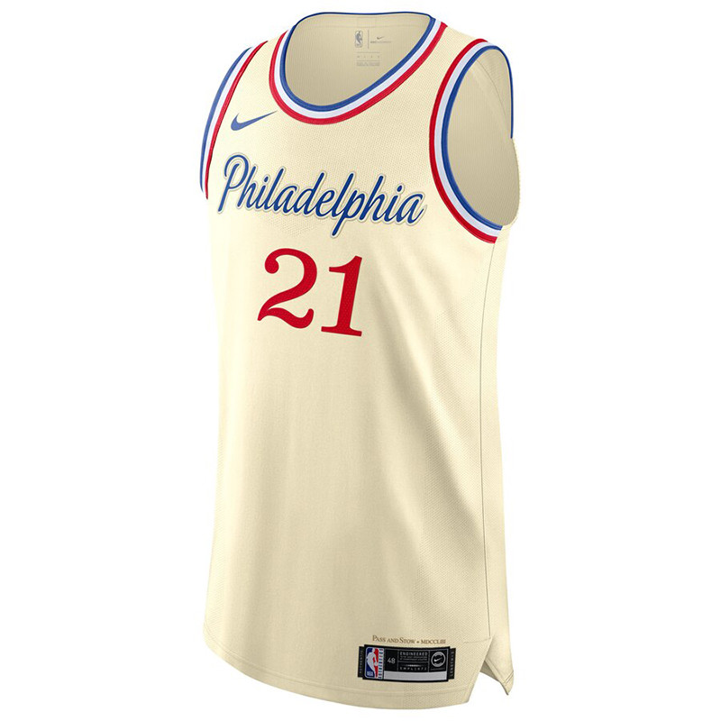 Joel Embiid Sixers City Edition Jersey 