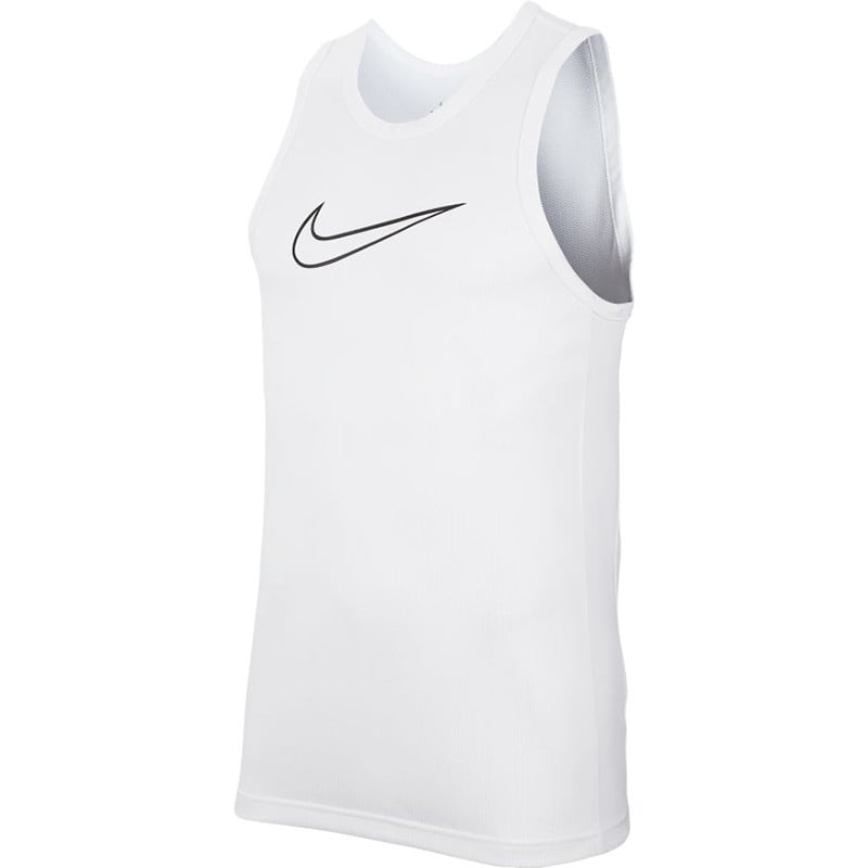 white nike tank