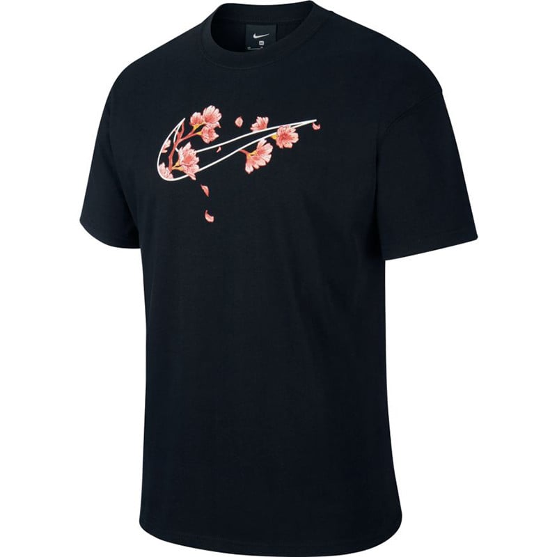 nike t shirt flowers