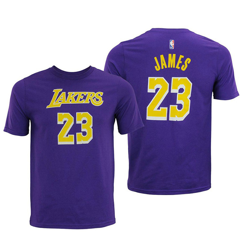 Junior LeBron James Lakers Purple Tee 