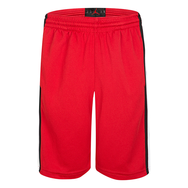 Junior Air Jordan HBR Basketball Red Shorts