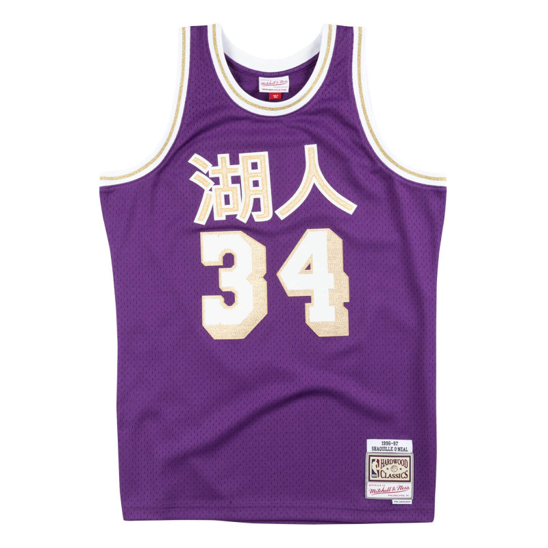 shaquille oneal lakers jersey
