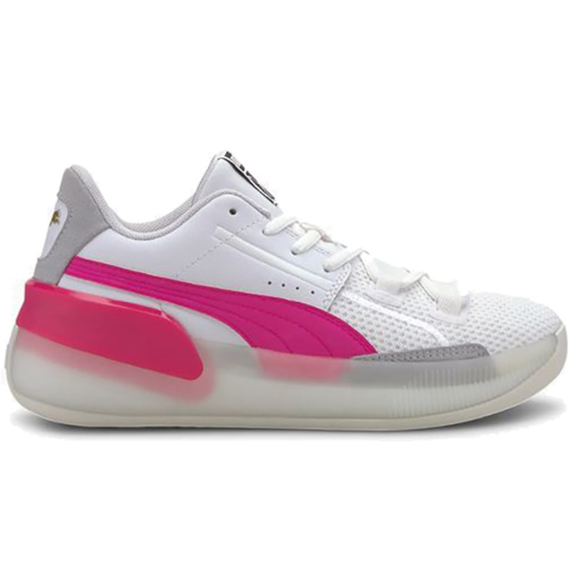 Puma Clyde Hardwood Pink Basketball Shoes