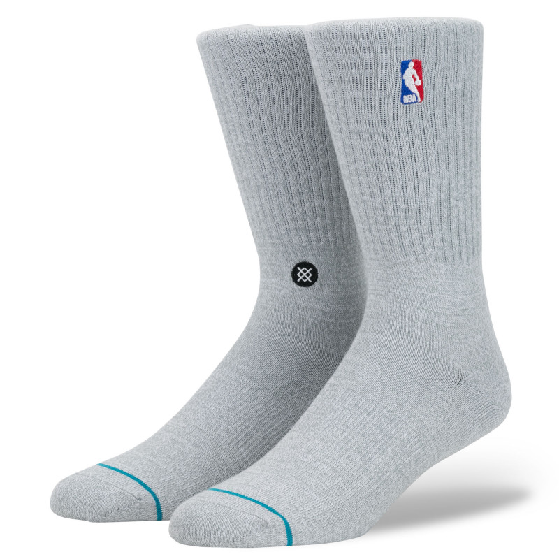 NBA Logoman Crew Grey Socks