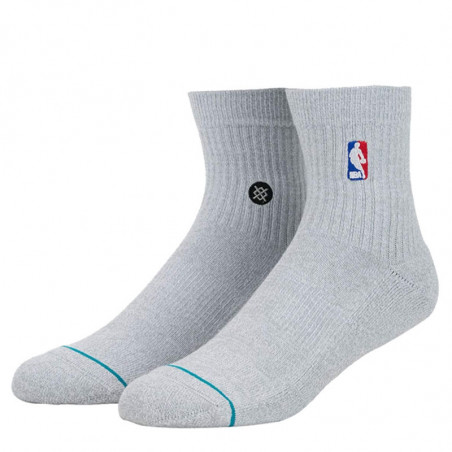NBA Logoman Quarter Grey Socks