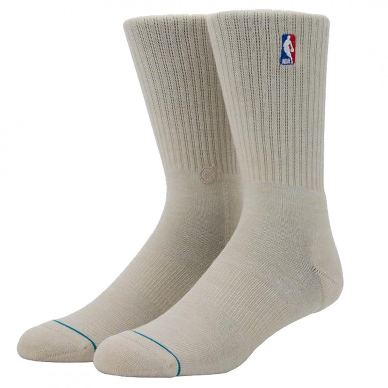 NBA Logoman Crew Light Grey Socks