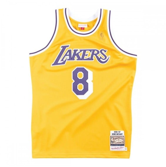 Acquista Kobe Bryant LA Lakers 1996 Maglia Autentica | 24Segons