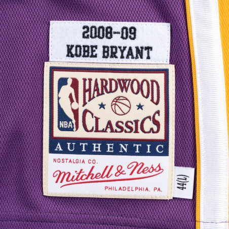 Kobe Bryant LA Lakers 08-09 Purple Authentic