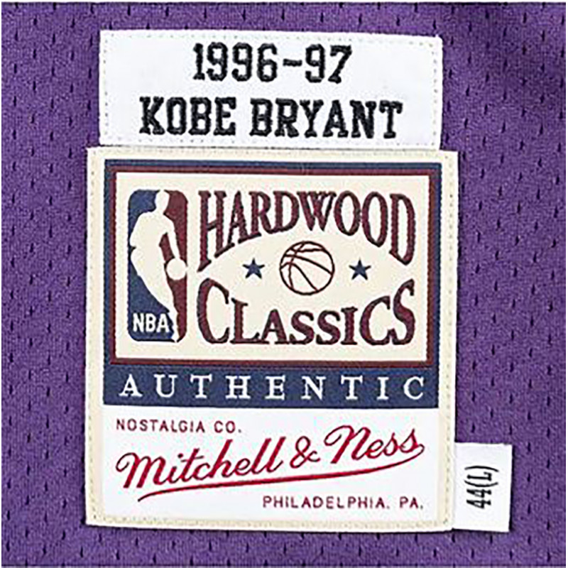 Kobe Bryant LA Lakers 96-97 Purple Authentic