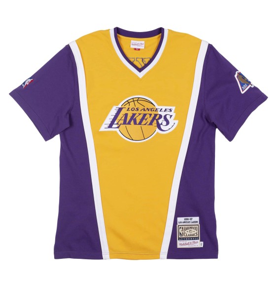 Acheter LA Lakers Shirt 96/97 Authentic Shooting Shirt | 24Segons