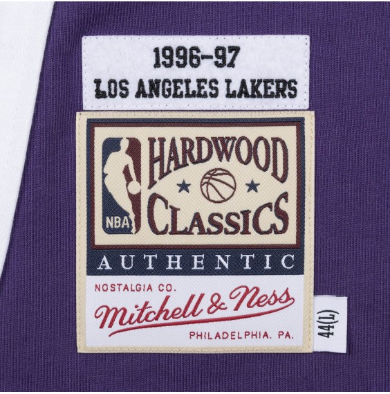 Acheter LA Lakers Shirt 96/97 Authentic Shooting Shirt | 24Segons