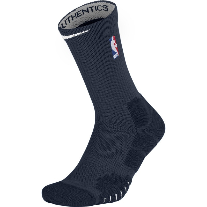 Nike NBA Elite Quick Crew Navy Socks 