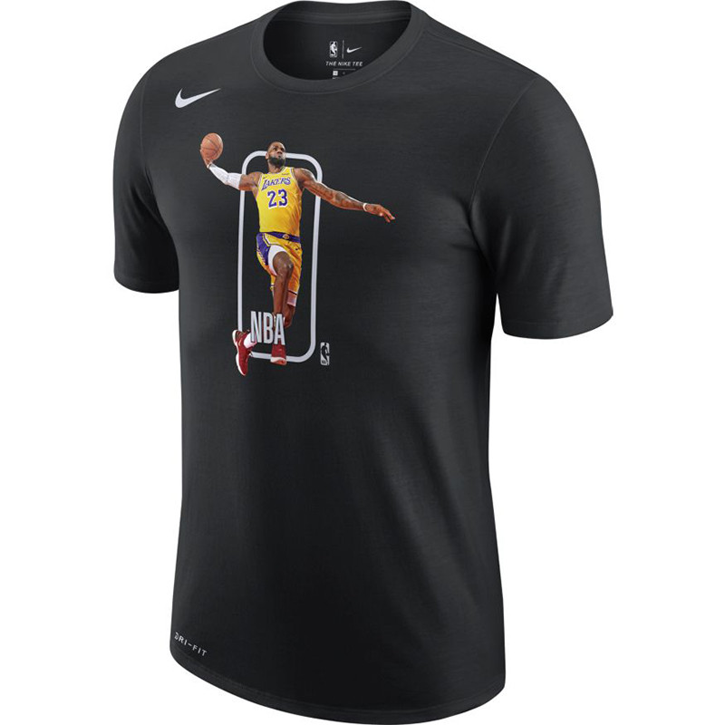 Comprar Camiseta Nike Dry LeBron James Logo Black | 24Segons