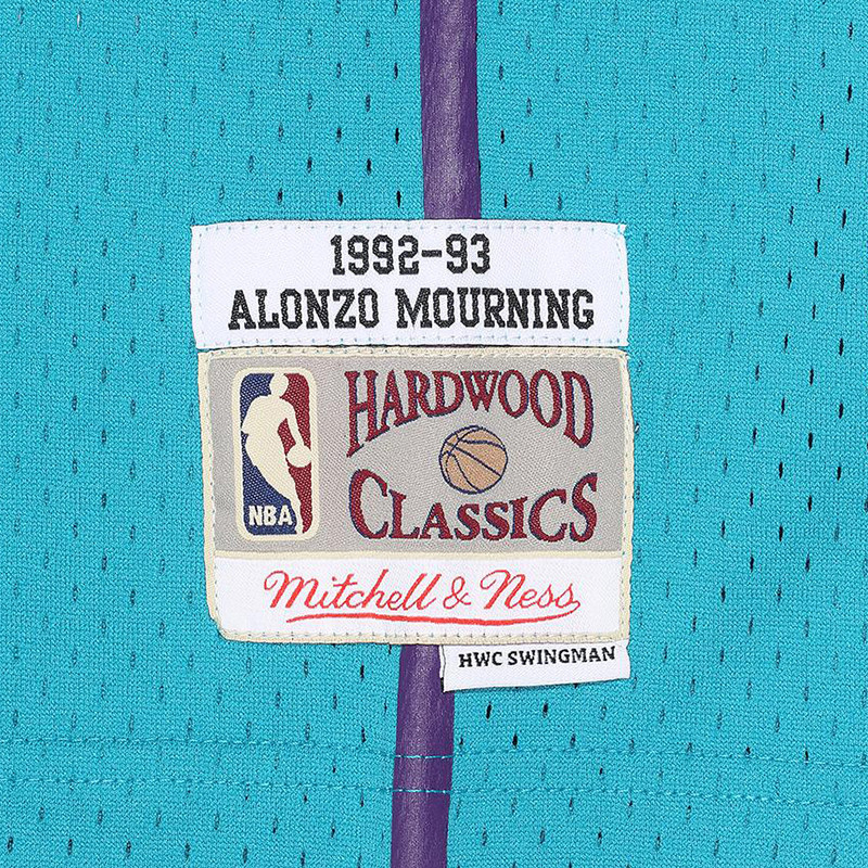 Alonzo Mourning Charlotte Hornets 92-93 Hardwood Classic Swingman