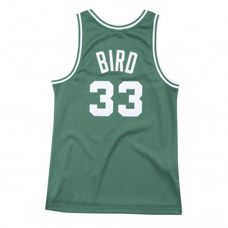 Mujer Larry Bird Boston Celtics 85-86 Green Retro Swingman