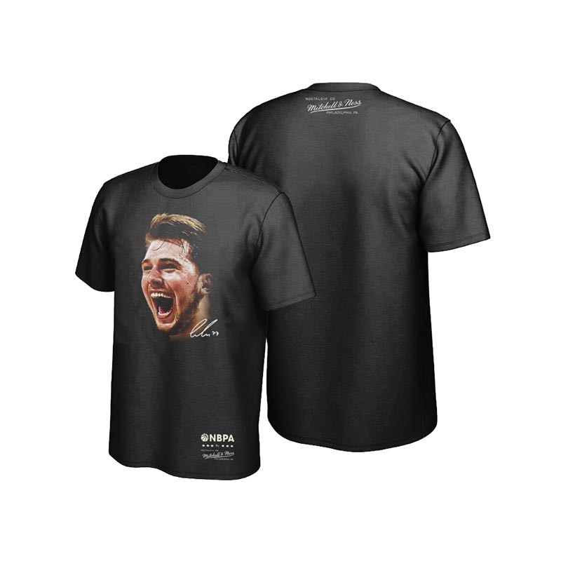 Camiseta Luka Doncic Real Big Face Black