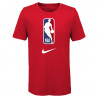 Camiseta Junior NBA Logo Team 31 Red