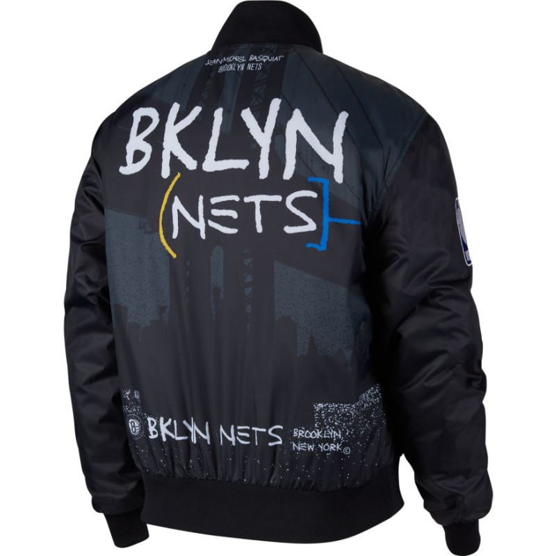 Buy Brooklyn Nets City Edition 2021 Heavyweight Jacket