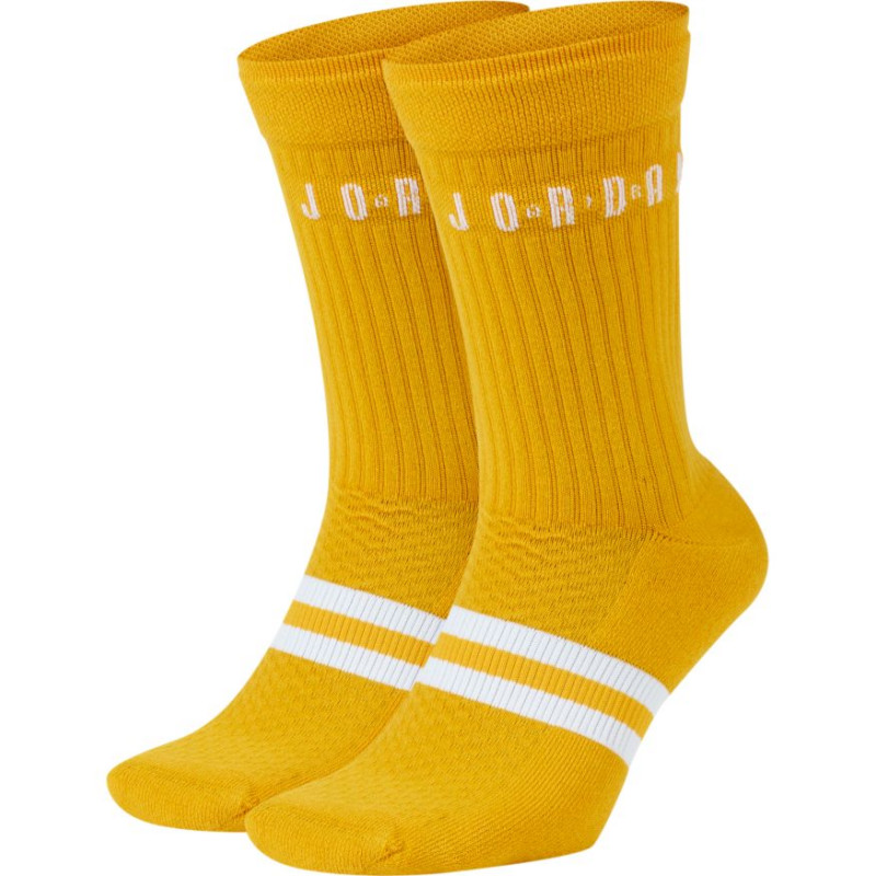 yellow jordan socks