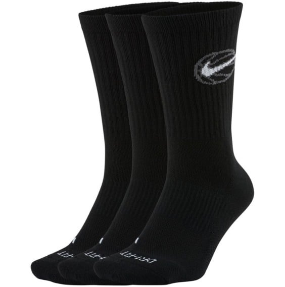 Nike Acheter Socks Everyday Crew Black Socks (3 Pair) | 24Segons