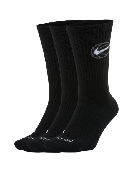 Nike Acheter Socks Everyday Crew Black Socks (3 Pair) | 24Segons