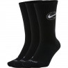 Calcetines Nike Everyday Crew Black Socks (3 Pair)