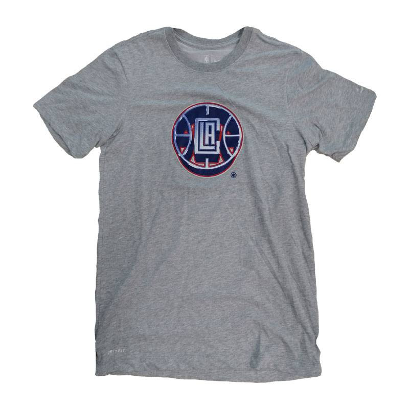 Camiseta Los Angeles Clippers Earned Edition Logo