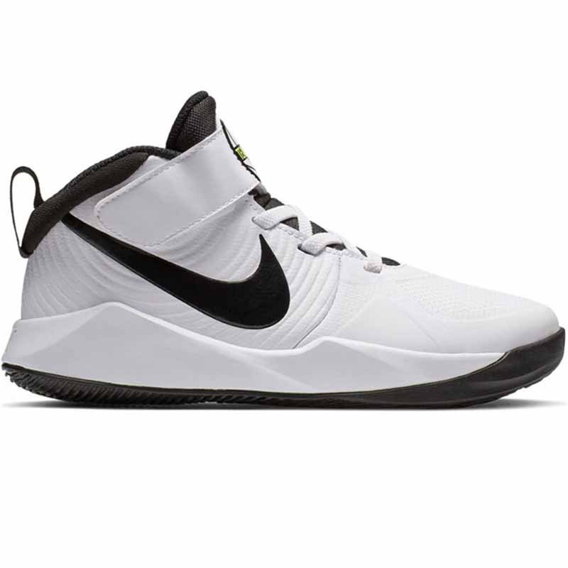 Zapatillas de baloncesto Nike Team Hustle D 9 en blanco