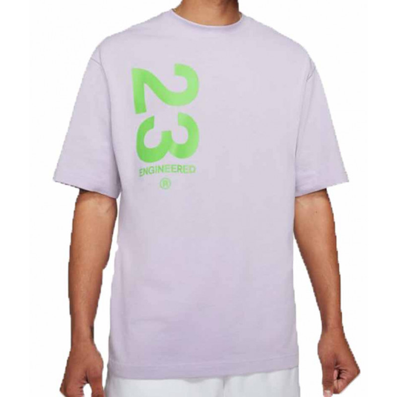 Camiseta Jordan 23 Engineered Wordmark Crew Infinite Lilac