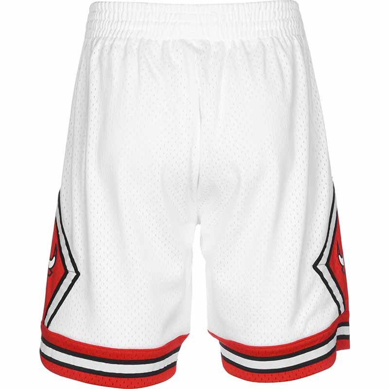 Chicago Bulls Retro White Shorts