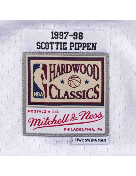 Buy Scottie Pippen Chicago Bulls 97-98 Retro Swingman White | 24Segons
