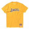 Camiseta LA Lakers Worn Logo Yellow