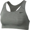Nike Medium-Support Non-Padded Sports Bra Grey