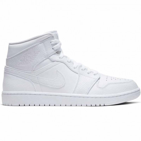 Comprar Zapatillas de Baloncesto Air Jordan 1 Mid White | 24Segons