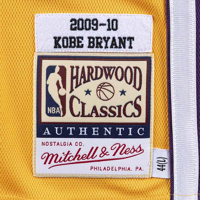 Kobe Bryant Los Angeles Lakers 09-10 Authentic