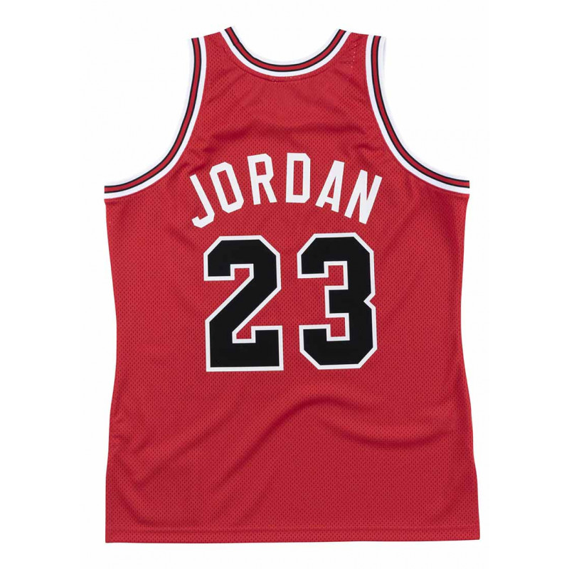 Michael Jordan Chicago Bulls 84-85 Red Authentic