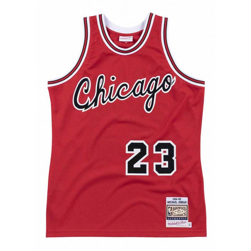 Michael Jordan Chicago Bulls 84-85 Red Authentic