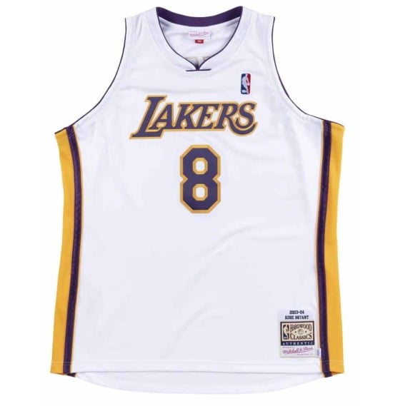 Comprare Kobe Bryant Los Angeles Lakers 03-04 Bianco Autentico |24Segons