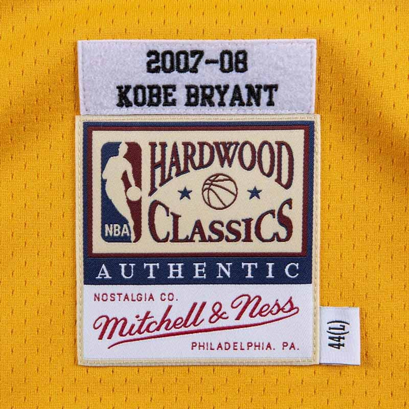 Kobe Bryant Los Angeles Lakers 07-08 Authentic