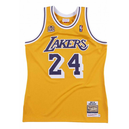 presumir Melodramático gas Camiseta Kobe Bryant #24 Los Angeles Lakers 60th NBA Anniversary 【24,90€】  TCNBA | sabotiga-santanyi.com